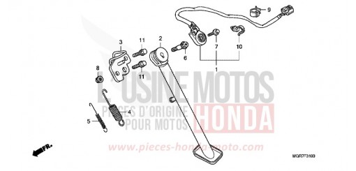 SIDE STAND VT750SB de 2011